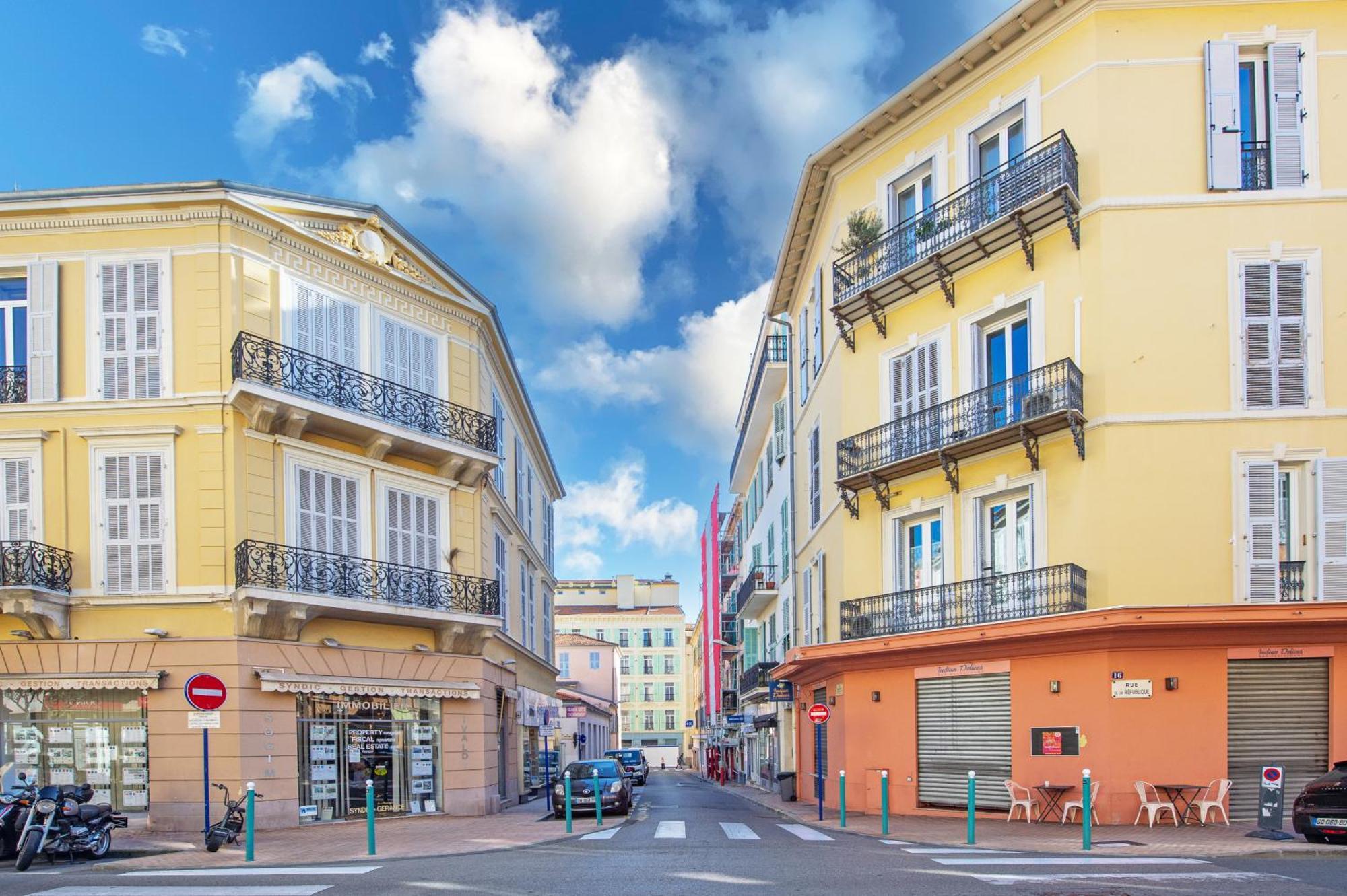 Ferienwohnung Barel - Cosy 2 Pieces En Plein Coeur De Menton Exterior foto